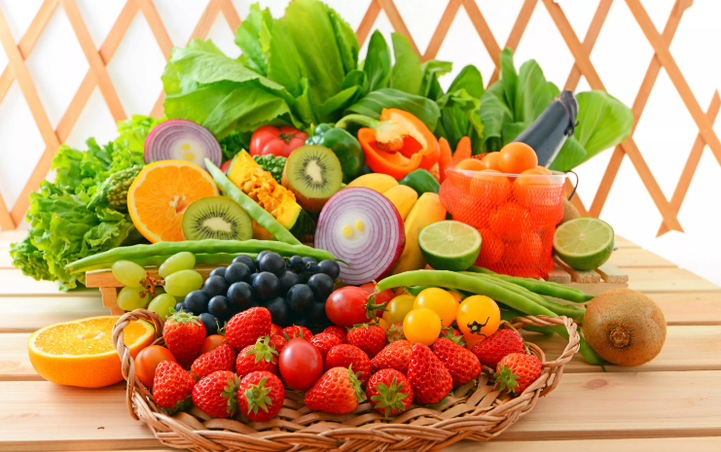 Gemüse und Obst