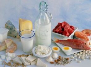 Produkte, die in der Keto-Diät enthalten sind