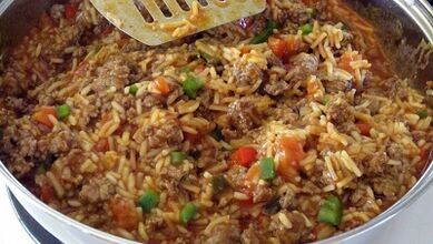 Zubereitung von Gerichten für eine Proteindiät